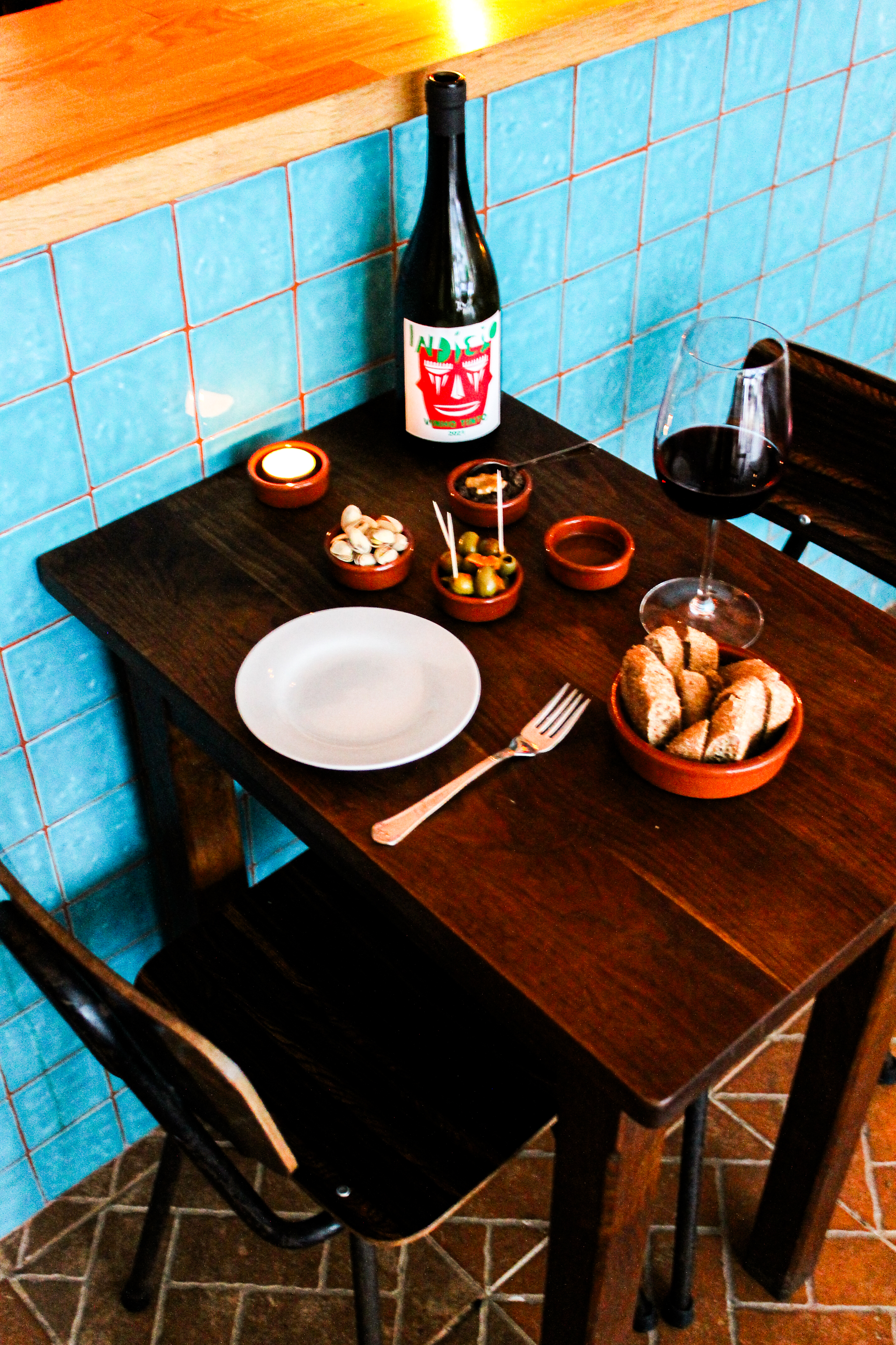 Table setting at Norma